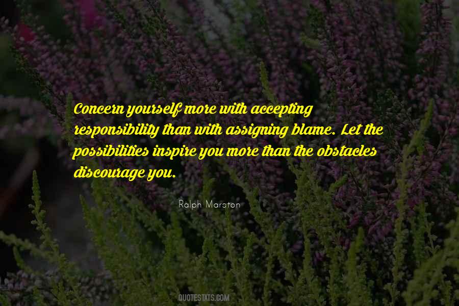 Sayings About Accepting Blame #234630
