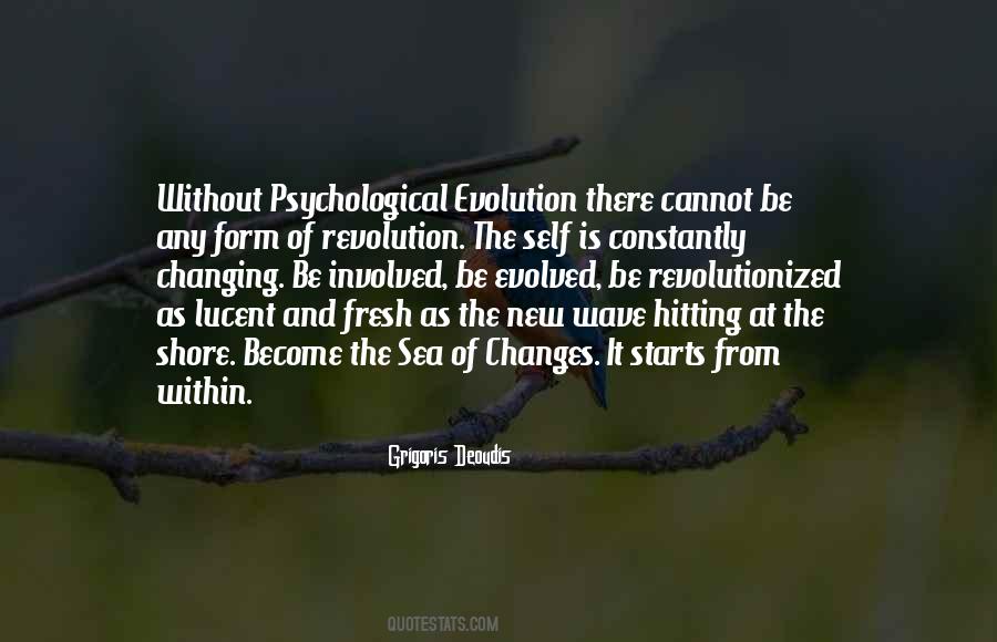 Sayings About New Changes #487242
