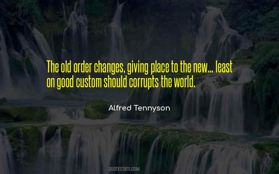 Sayings About New Changes #515661