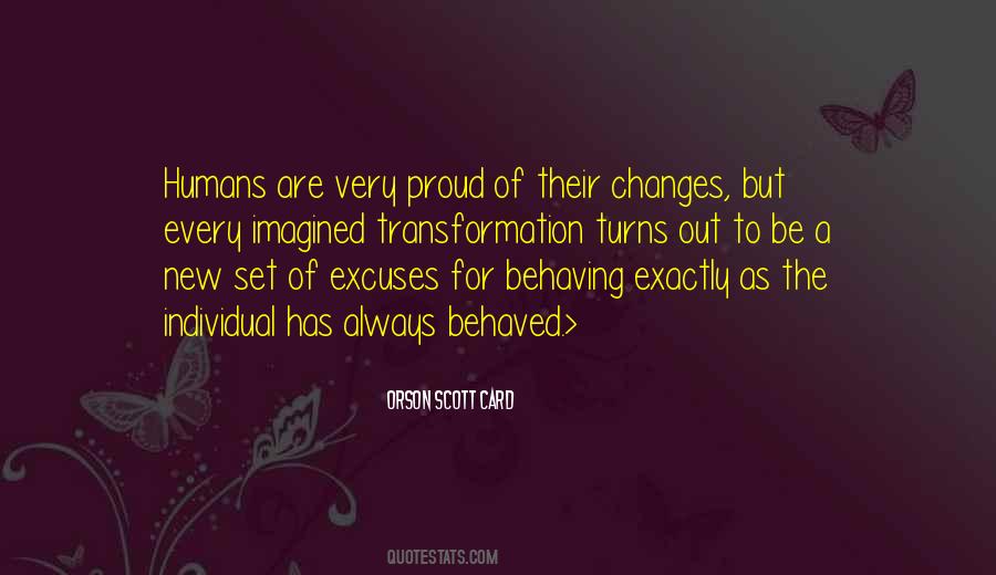 Sayings About New Changes #766203