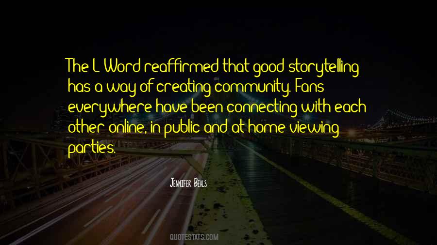 Sayings About Good Community #224337