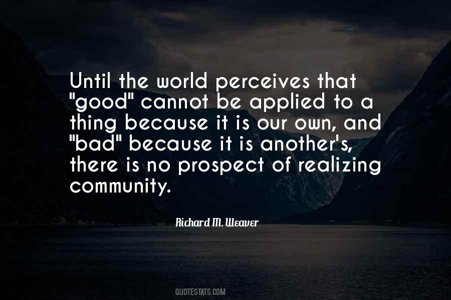 Sayings About Good Community #281380