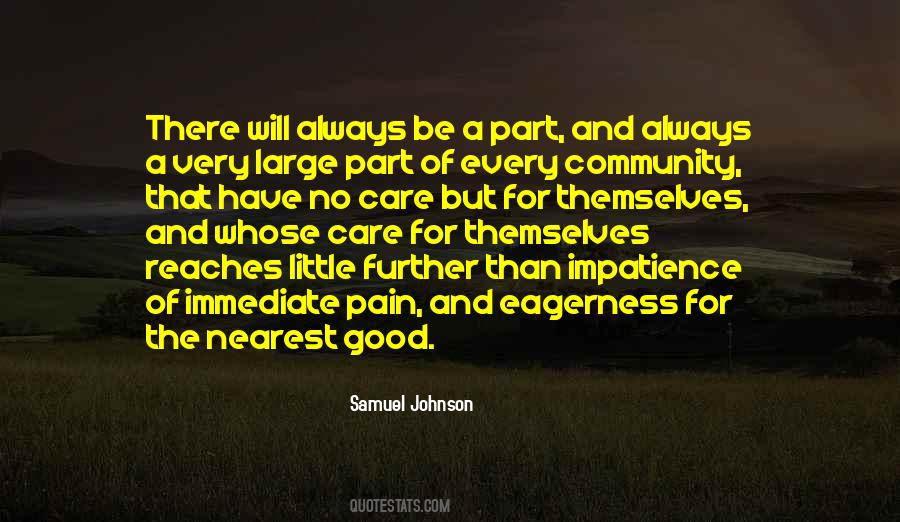 Sayings About Good Community #484961