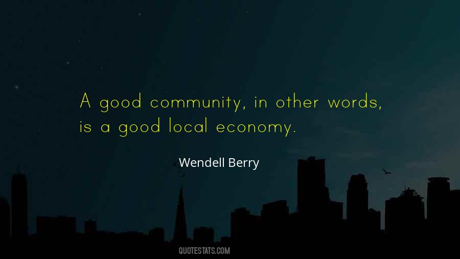 Sayings About Good Community #959097