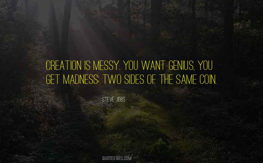 Sayings About Madness Genius #1725425