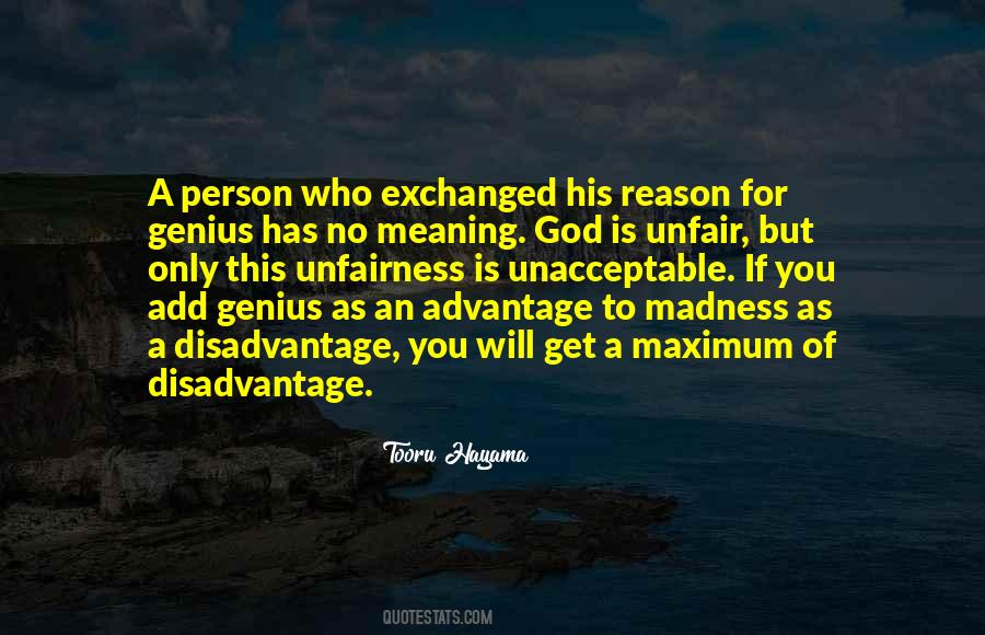 Sayings About Madness Genius #253361
