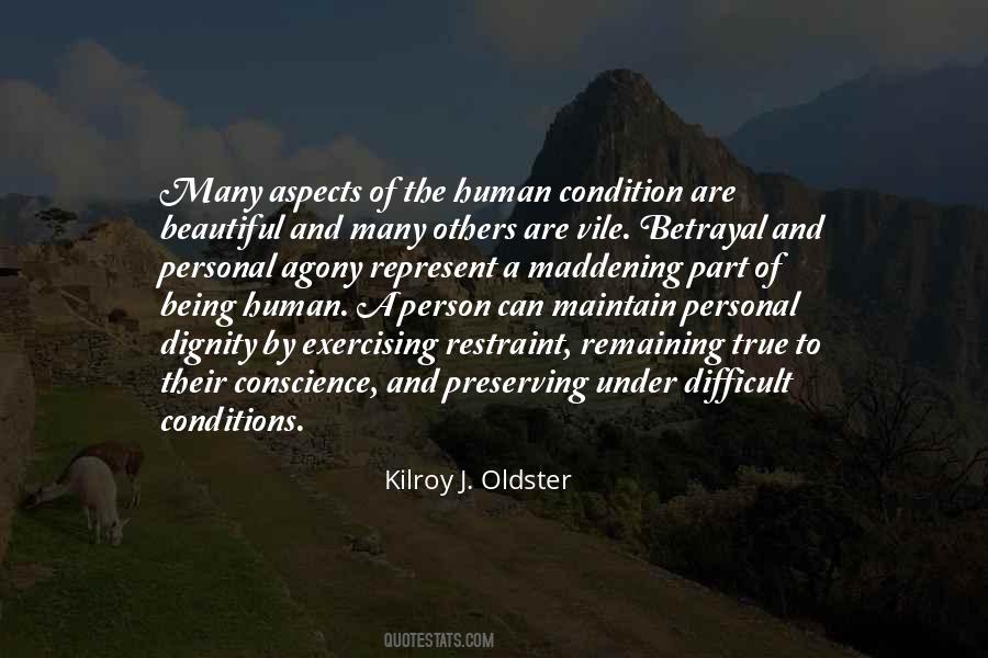 Sayings About Personal Dignity #365572