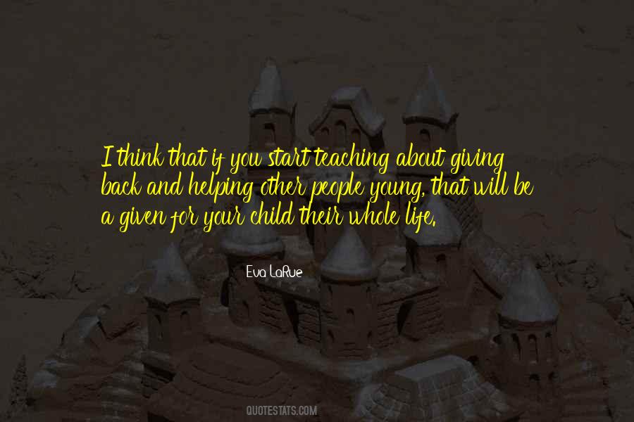 Sayings About Teaching A Child #274266