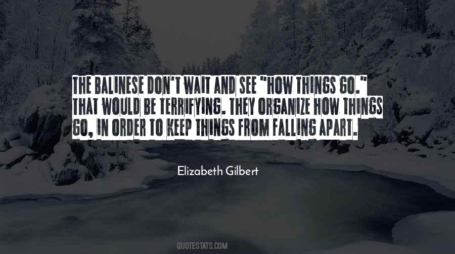 Quotes About Falling Apart #456479