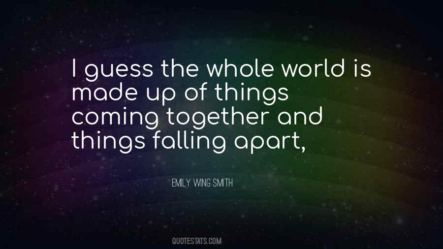 Quotes About Falling Apart #505747