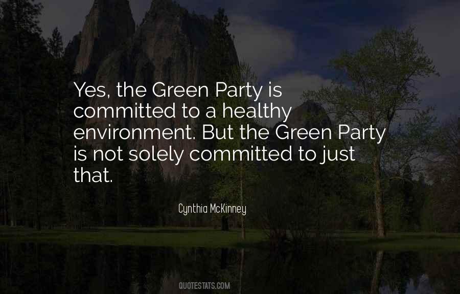 Sayings About Healthy Environment #1161316