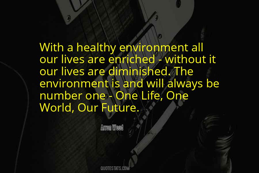 Sayings About Healthy Environment #1202971