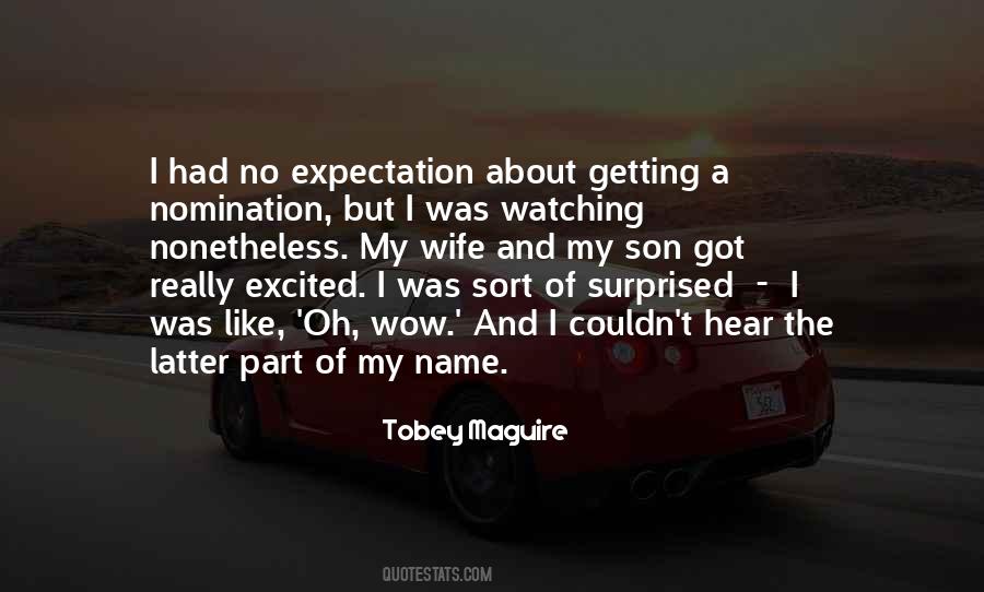 Sayings About Getting Excited #246246
