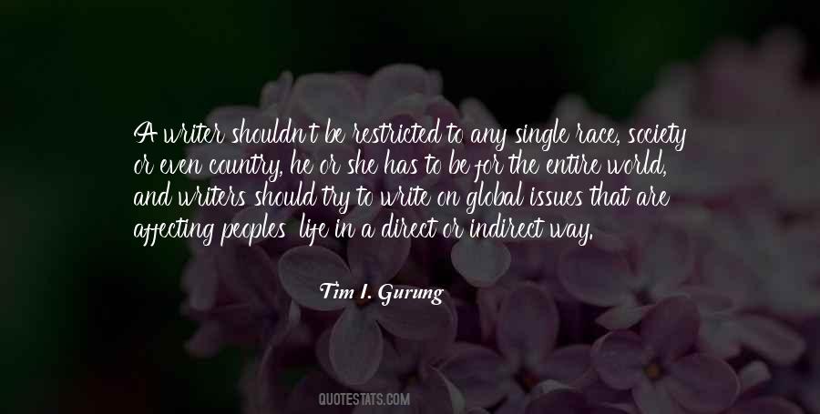 Quotes About Issues In The World #1431102
