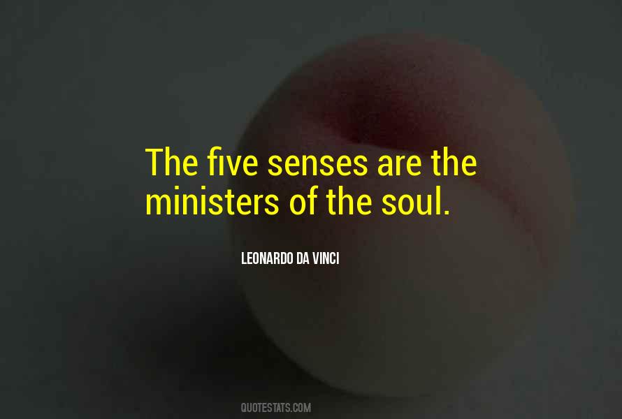 Sayings About The Five Senses #245249