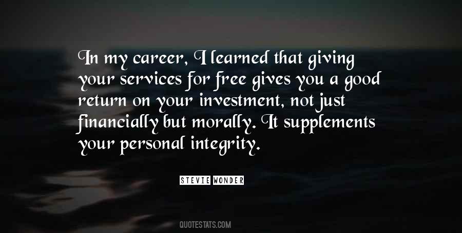 Sayings About Personal Integrity #1768450