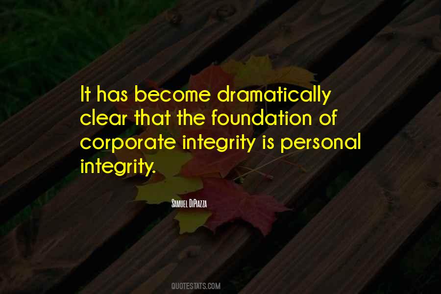 Sayings About Personal Integrity #360489