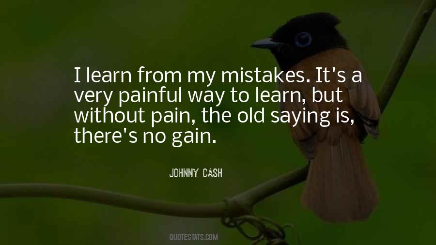 Sayings About My Mistakes #1174277