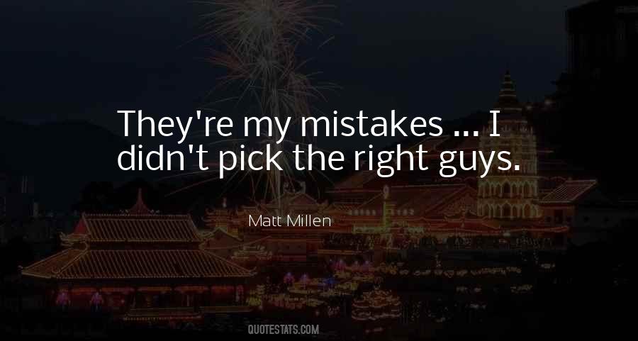 Sayings About My Mistakes #1415481