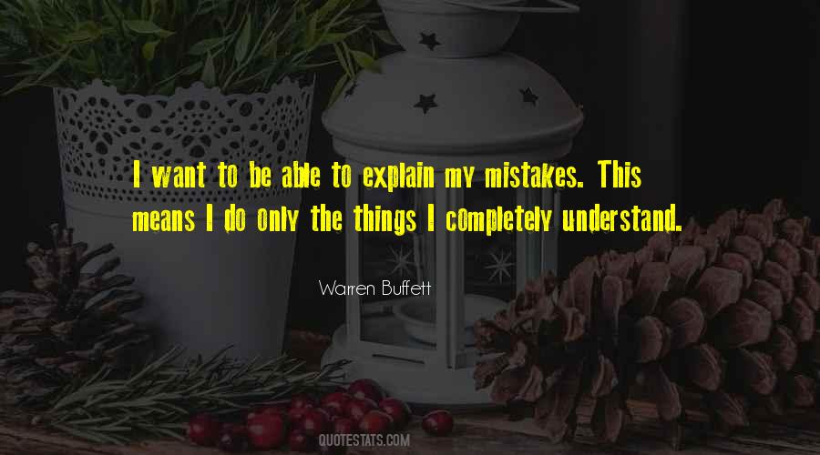 Sayings About My Mistakes #1661338