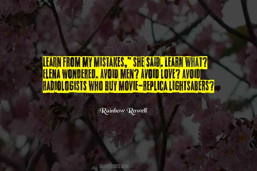 Sayings About My Mistakes #1682140