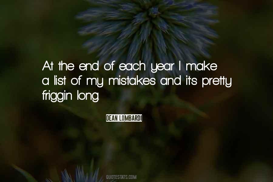 Sayings About My Mistakes #330095