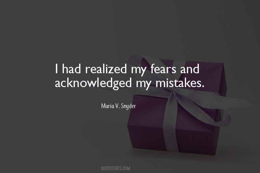 Sayings About My Mistakes #369207