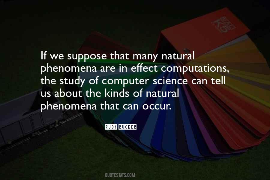 Sayings About Natural Science #12232