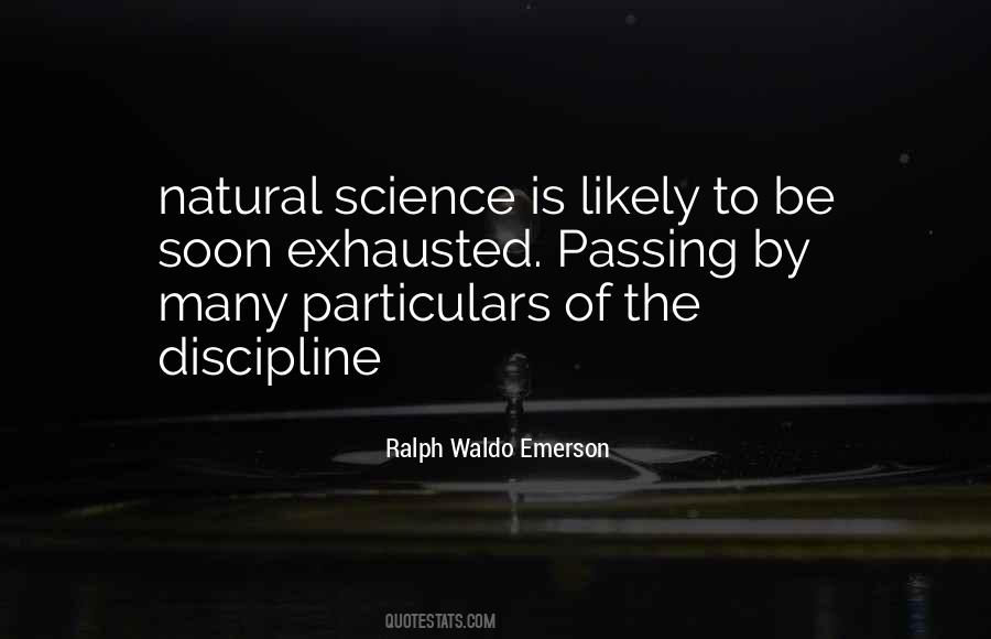 Sayings About Natural Science #289006