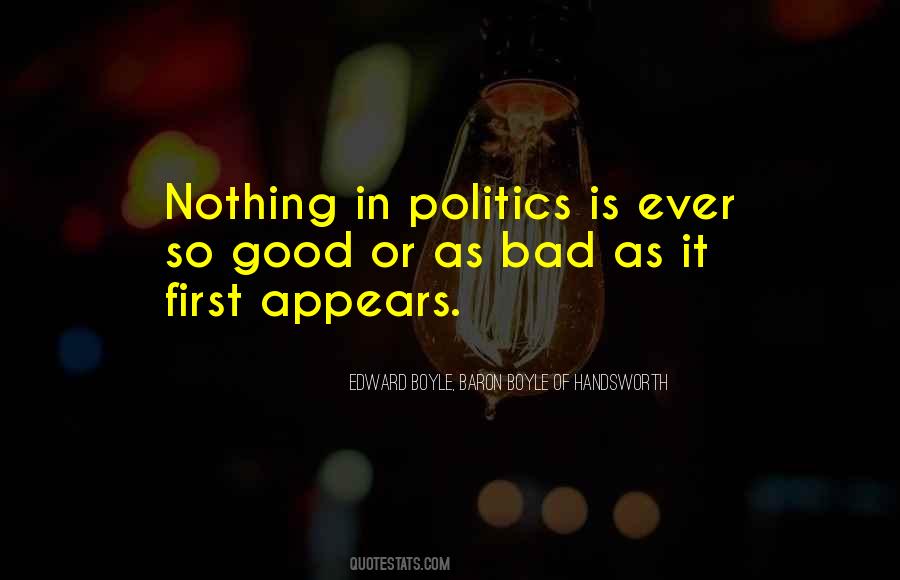 Sayings About Bad Politics #721593