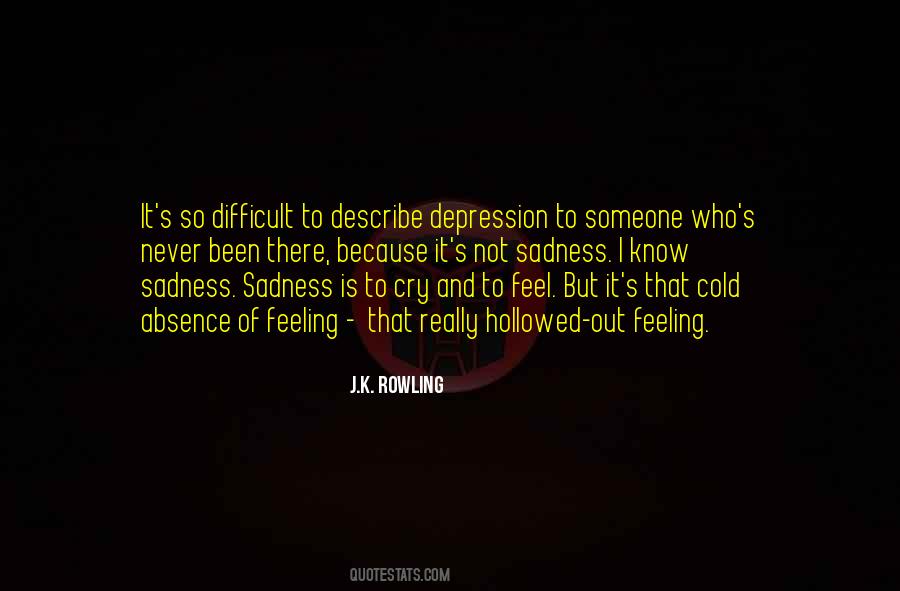 Sayings About Sadness Depression #678189