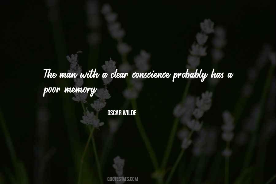 Sayings About A Clear Conscience #118533