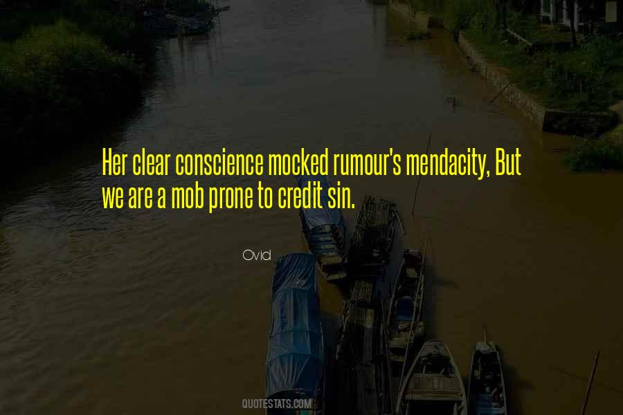 Sayings About A Clear Conscience #1573536