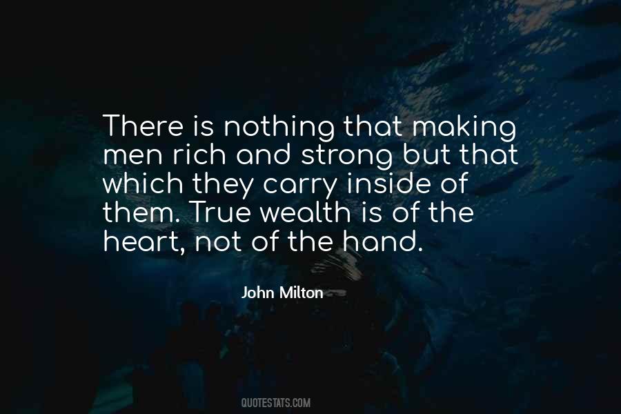 Sayings About True Wealth #147188