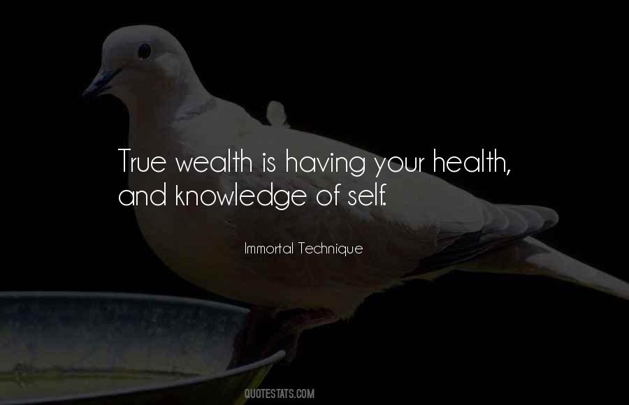 Sayings About True Wealth #1585348