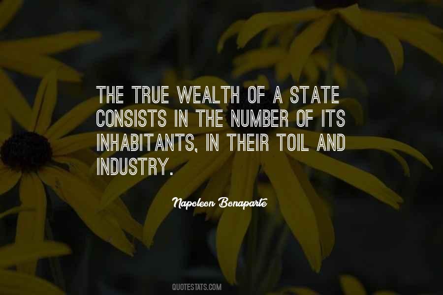 Sayings About True Wealth #902706
