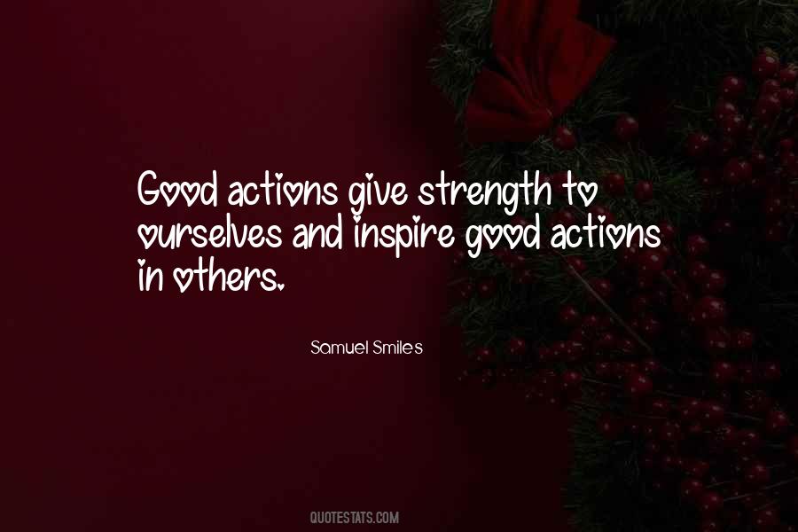 Sayings About Good Actions #1671906
