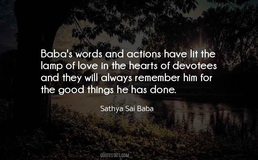 Sayings About Good Actions #388006