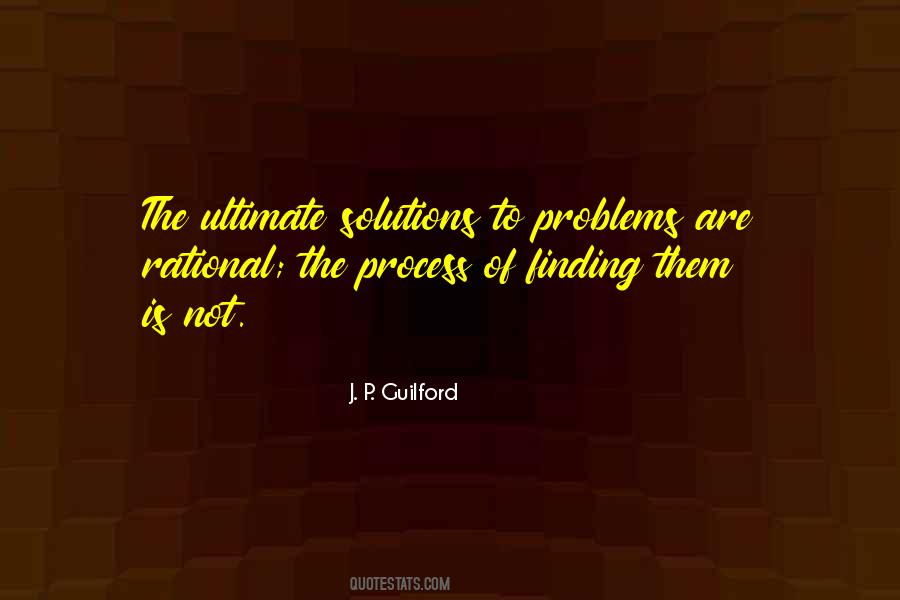 Sayings About Finding Solutions #1040433