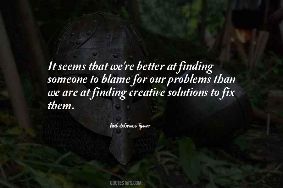 Sayings About Finding Solutions #1151730