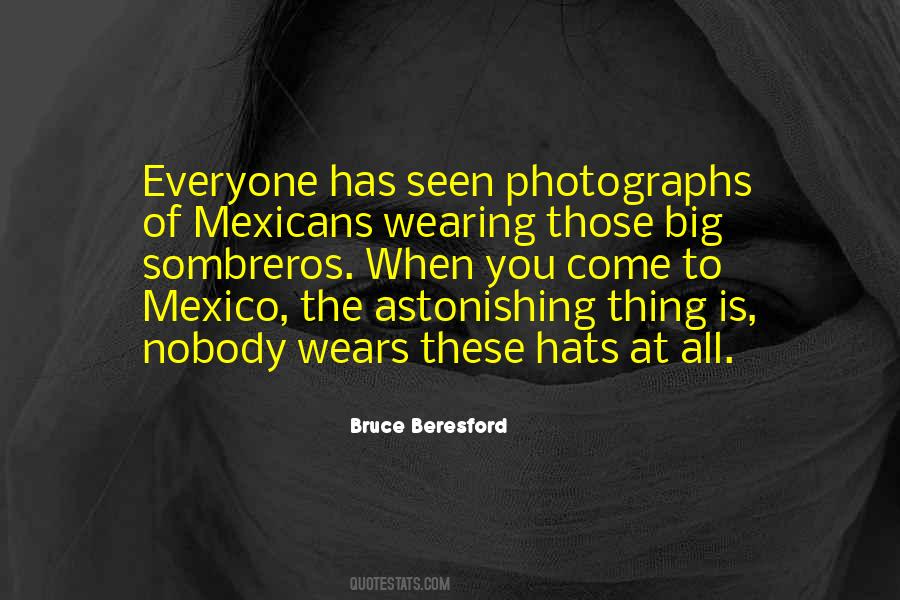 Sayings About Big Hats #61911