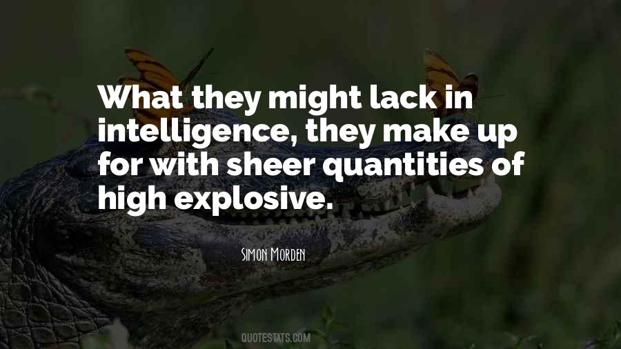 Sayings About Lack Of Intelligence #1519741