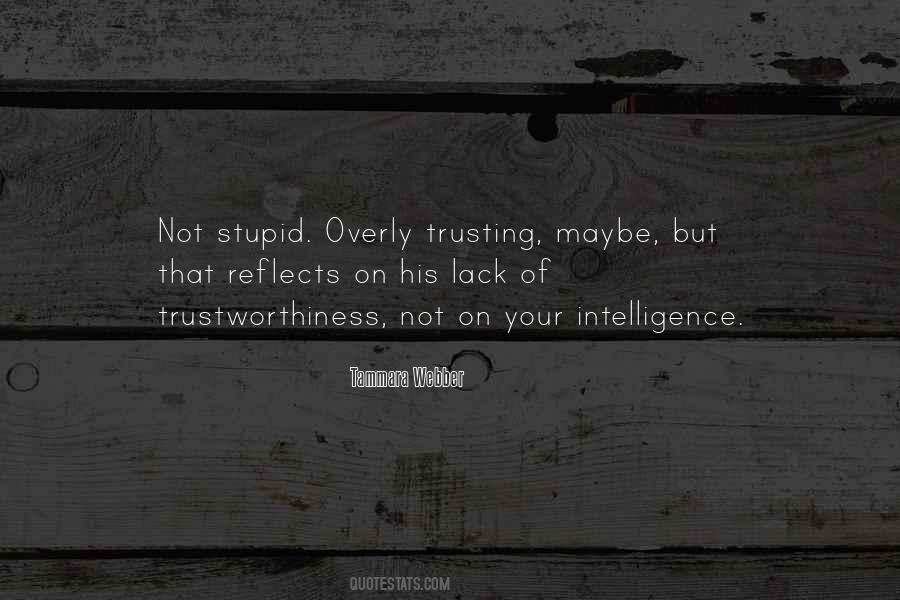 Sayings About Lack Of Intelligence #1622963