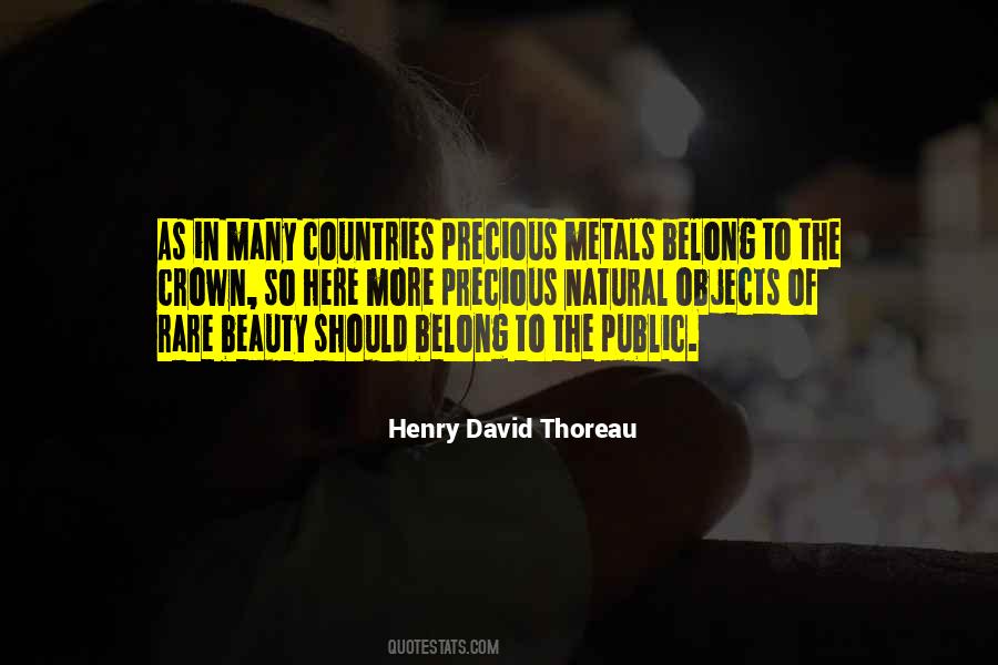 Sayings About Precious Metals #1350779
