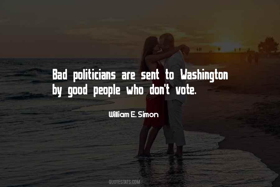 Sayings About Bad Politicians #1870821