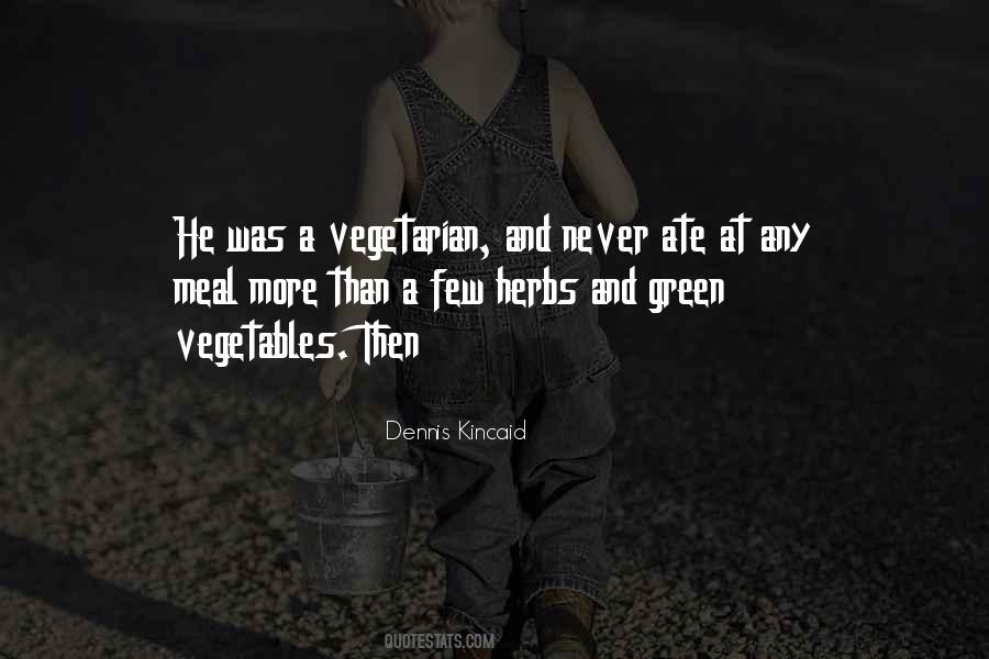 Sayings About Green Vegetables #555995