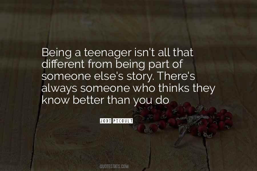 Sayings About Being Better Than Someone #180416