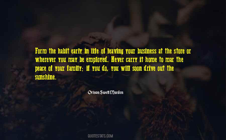 Sayings About Leaving Your Family #1296123