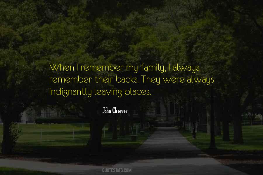 Sayings About Leaving Your Family #167401