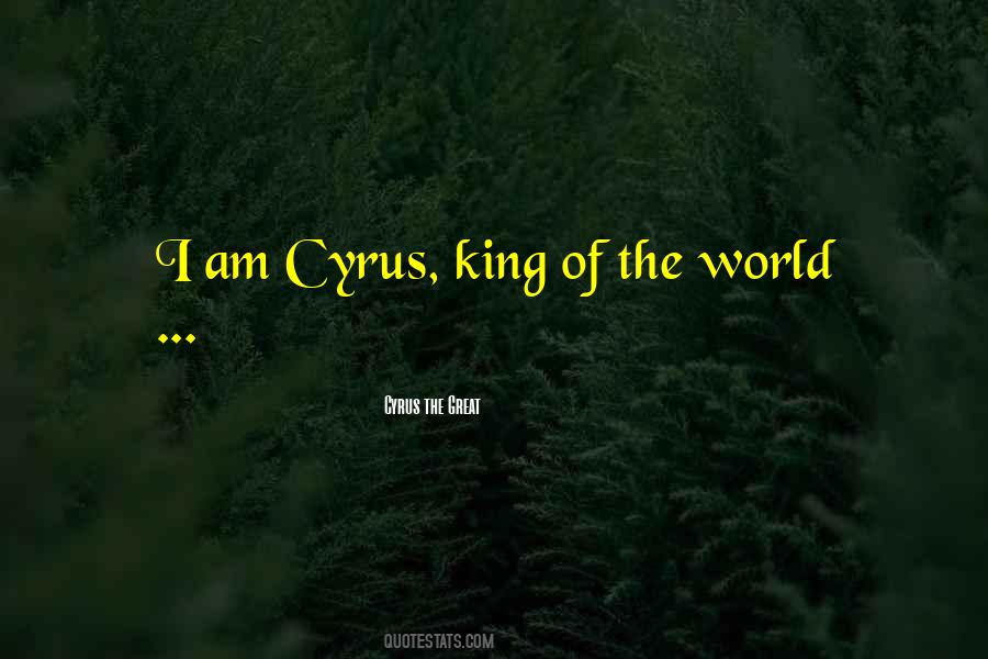 Sayings About Great Kings #1066886